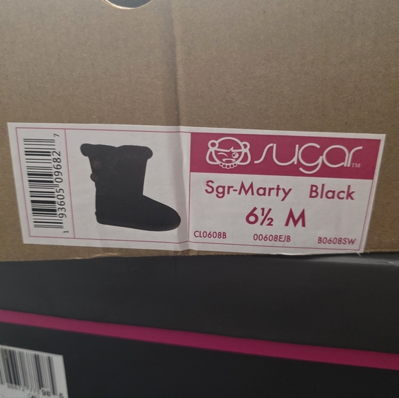 🆕 Sugar Women’s Marty Cozy Regular Calf Black size 6.5 - Picture 9 of 9